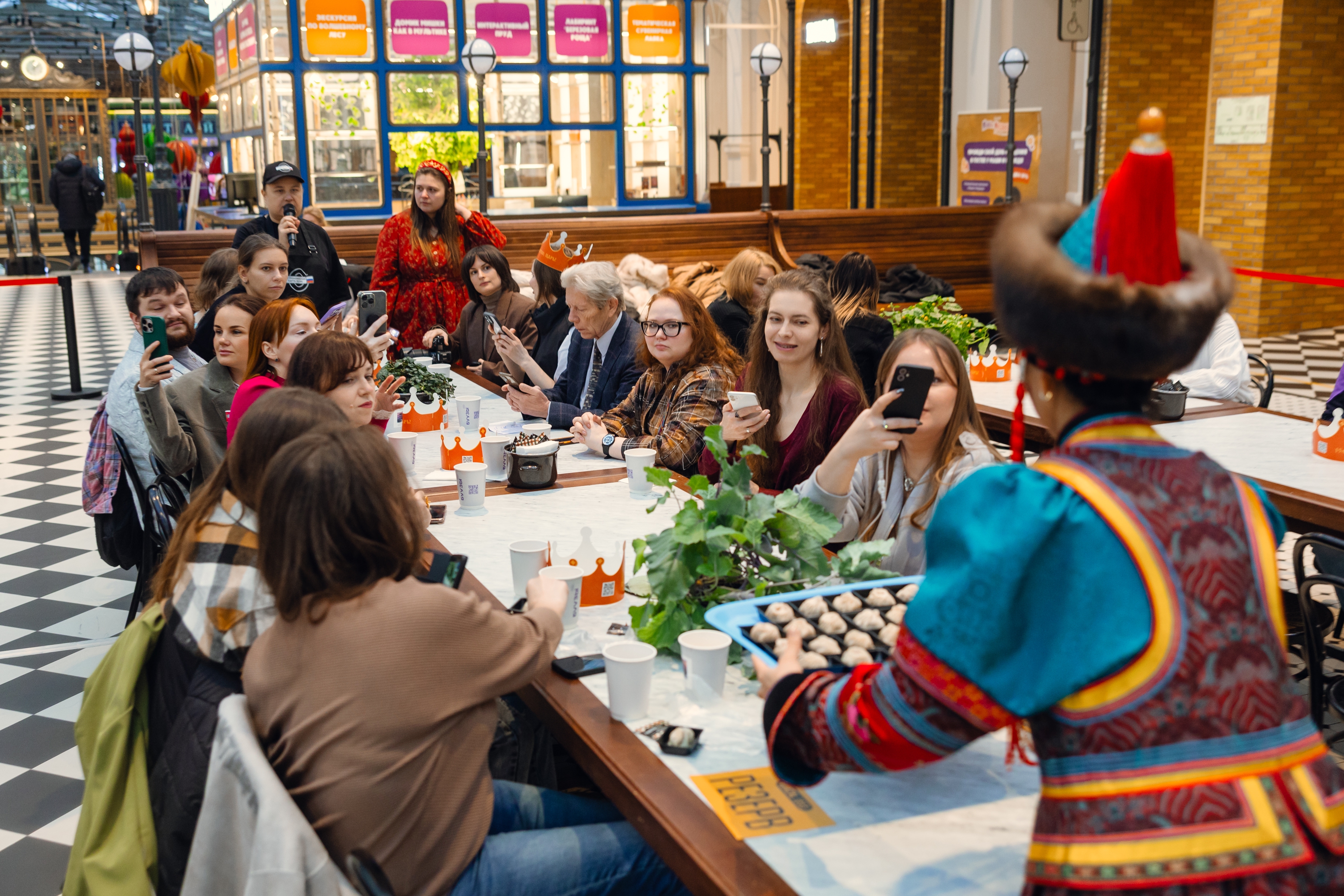 В Санкт-Петербурге состоялось открытие пространства, посвященного русской кухне, а также кухням народов России 